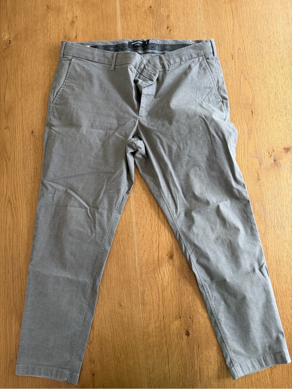 Nordstrom Men's Gray Chinos